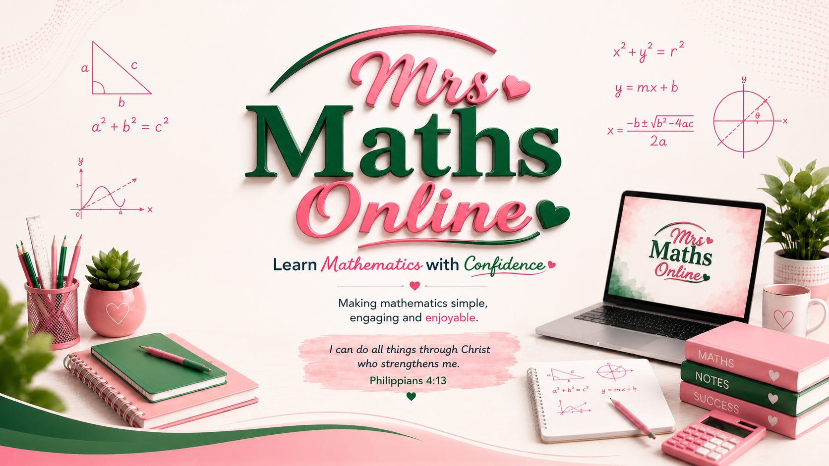 Mrs Maths Online — Learn Mathematics with Confidence